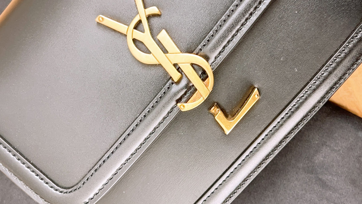 YSL Small Solferino Satchel Bag in Noir