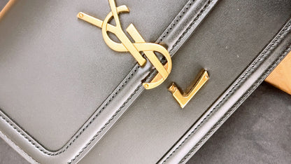 YSL Small Solferino Satchel Bag in Noir