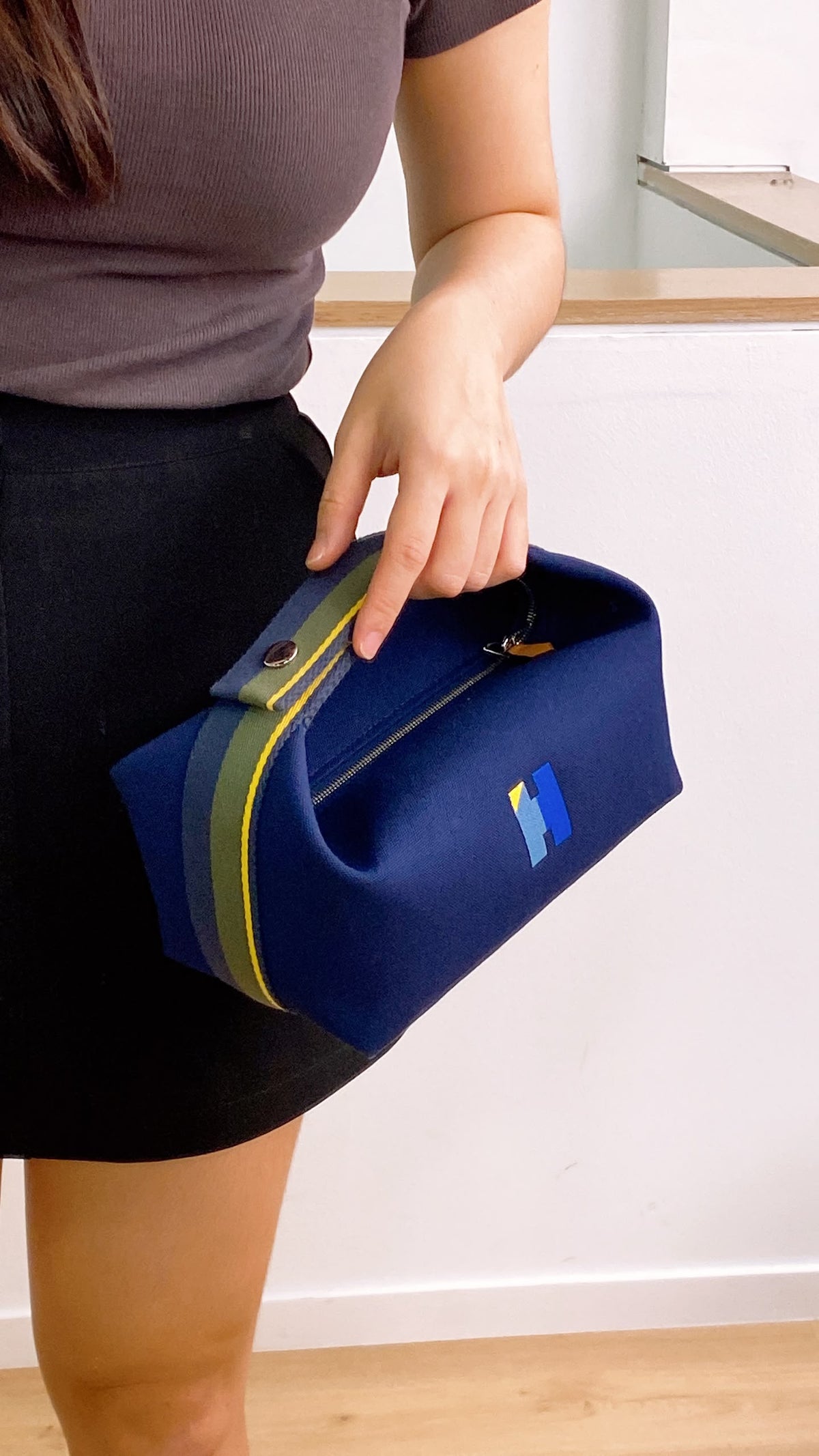 Hermes Blue Bride-A-Brac H Pavilion Case