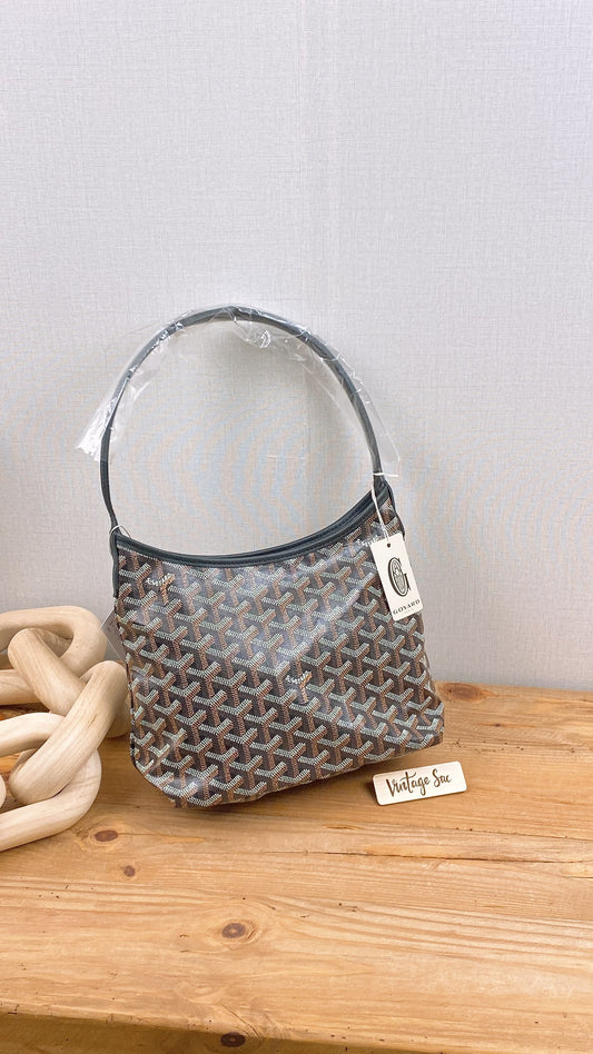 Goyard Black x Tan Hobo Boheme Mini Bag