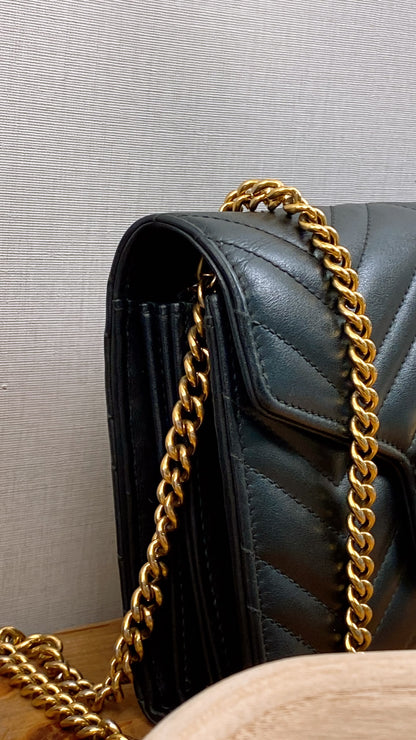 Gucci Black Marmont WOC