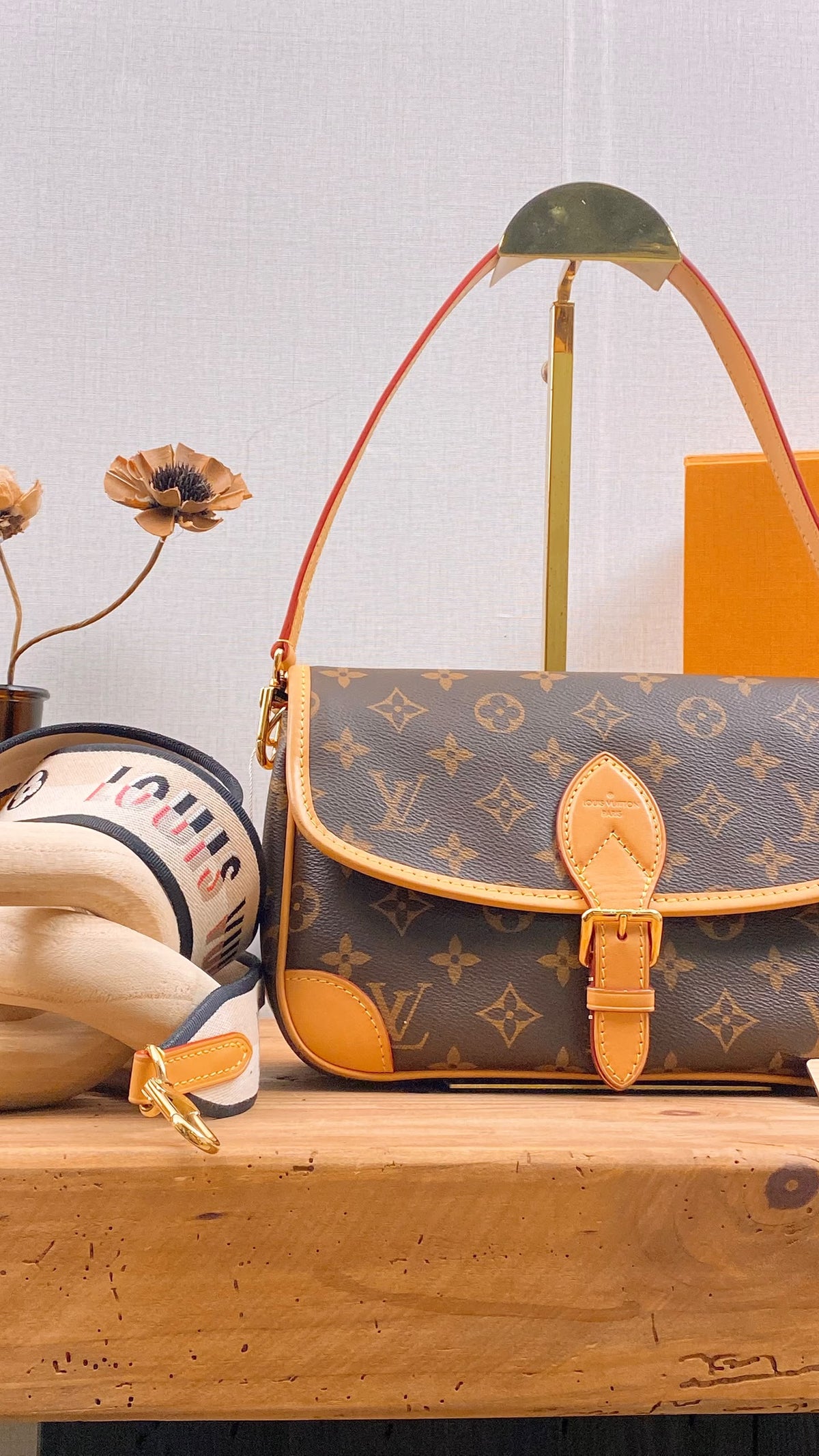 LV Monogram Diane Black Bag
