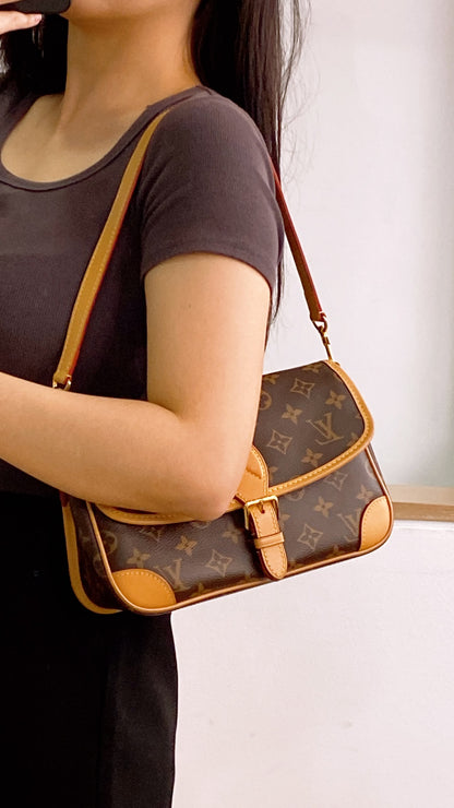 LV Monogram Diane Black Bag