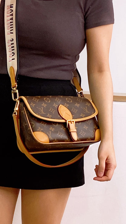 LV Monogram Diane Black Bag