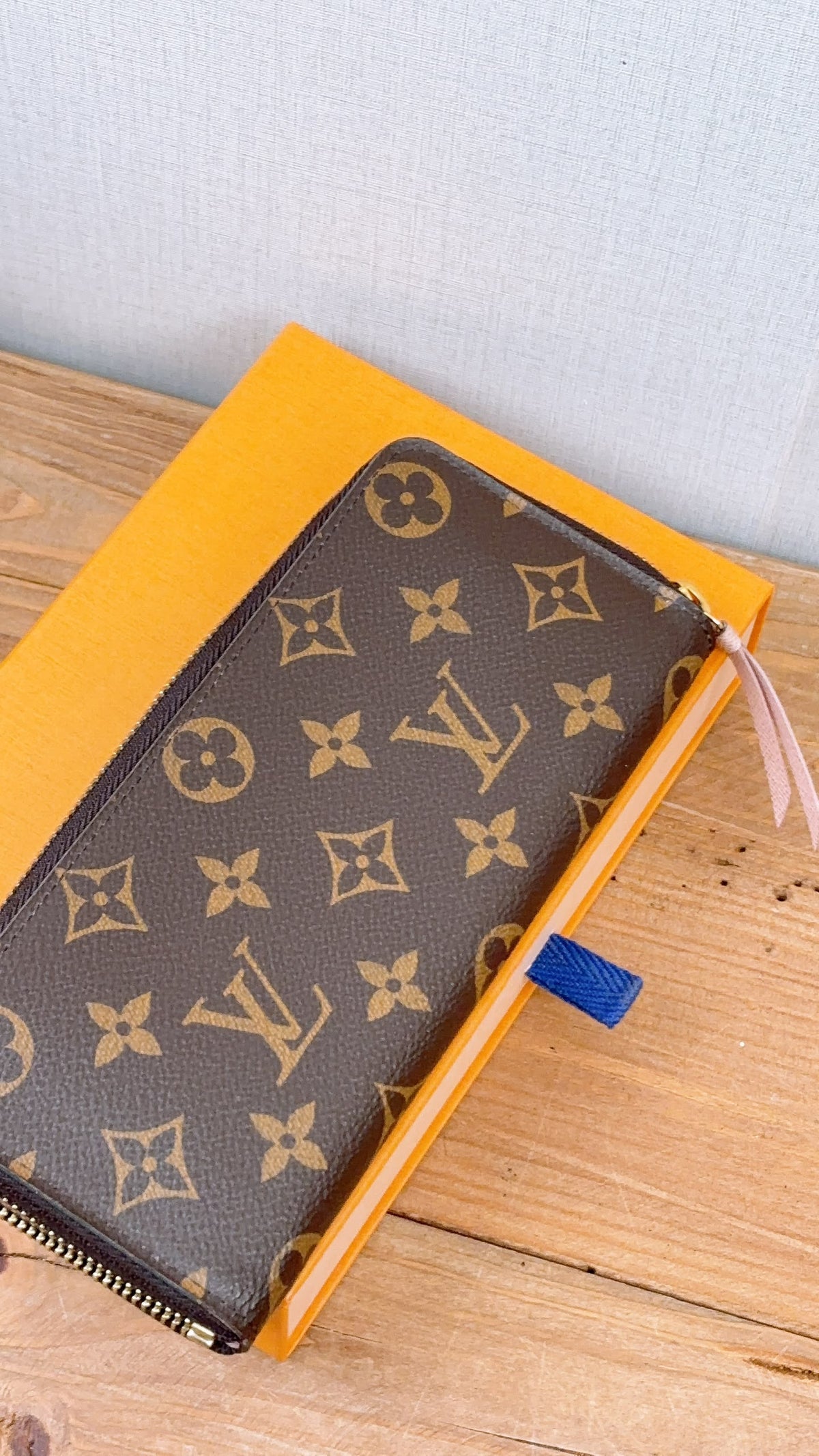 LV Monogram Zippy Long Wallet