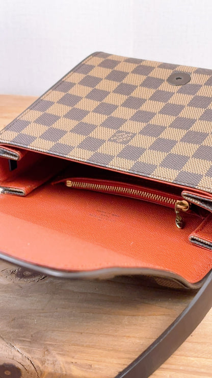 LV Damier Ebene Tribeca Mini Shoulder Bag