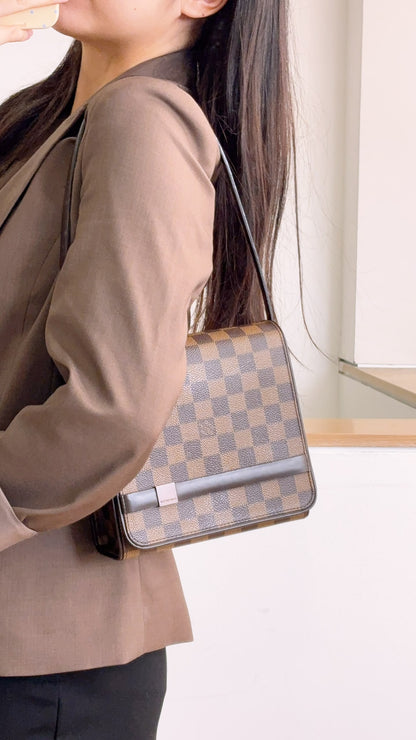 LV Damier Ebene Tribeca Mini Shoulder Bag