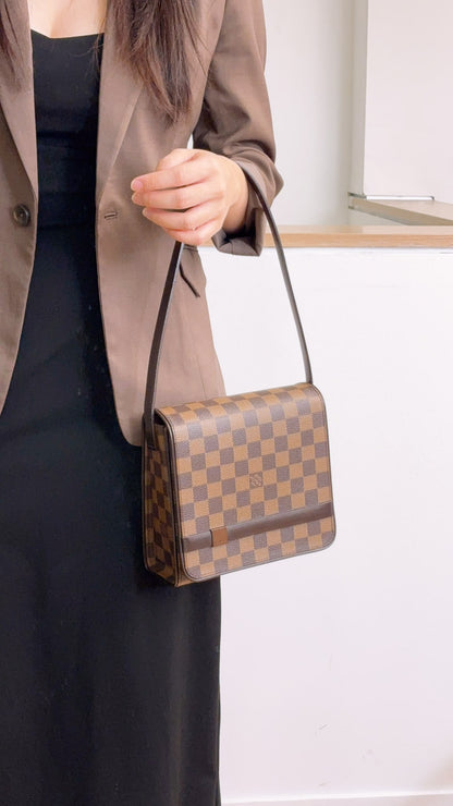 LV Damier Ebene Tribeca Mini Shoulder Bag