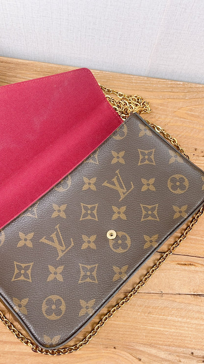 LV Monogram Felicie Pochette