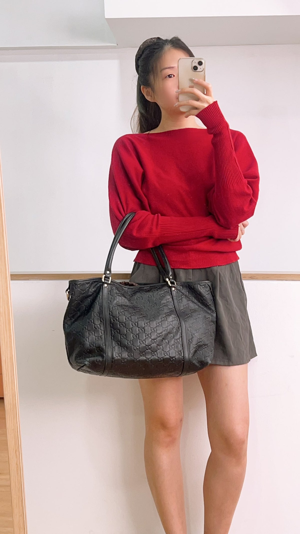 Gucci Guccissima Vitello Tender Medium Joy Tote