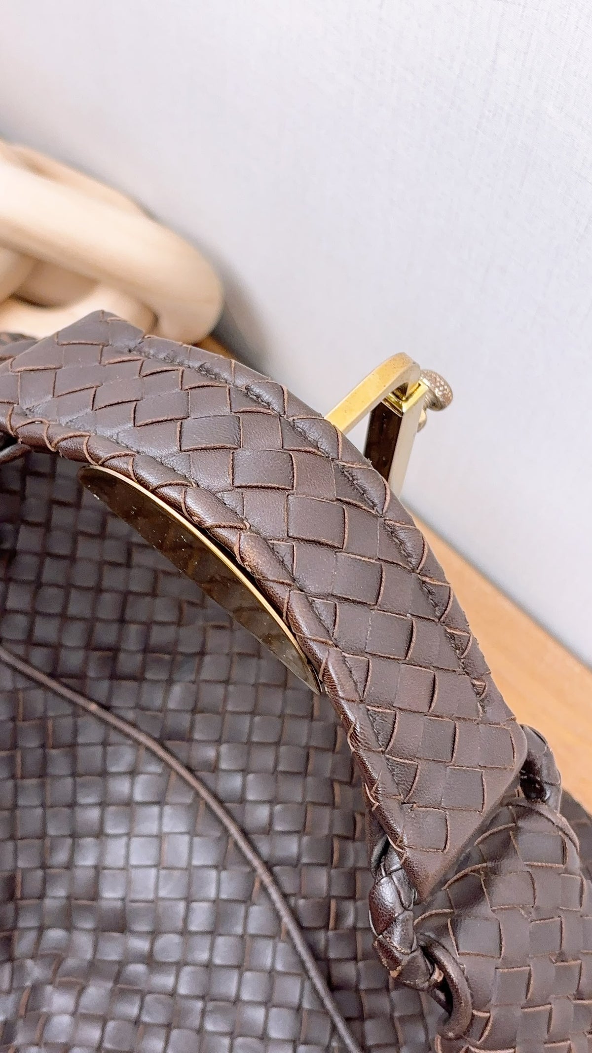 Bottega Veneta Brown Intrecciato Sloane Hobo