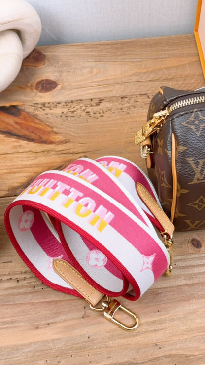 LV Monogram Speedy 20 Fuchsia